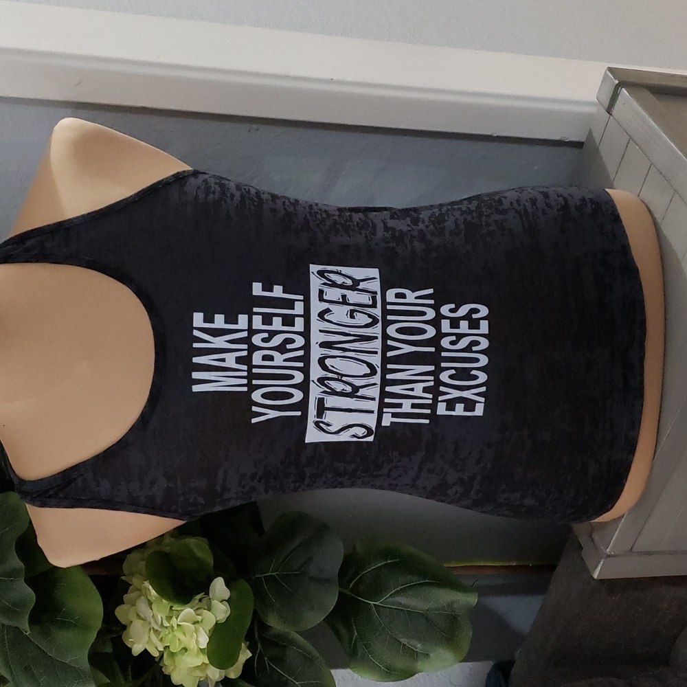 Muscle tank "Make yourself stronger "